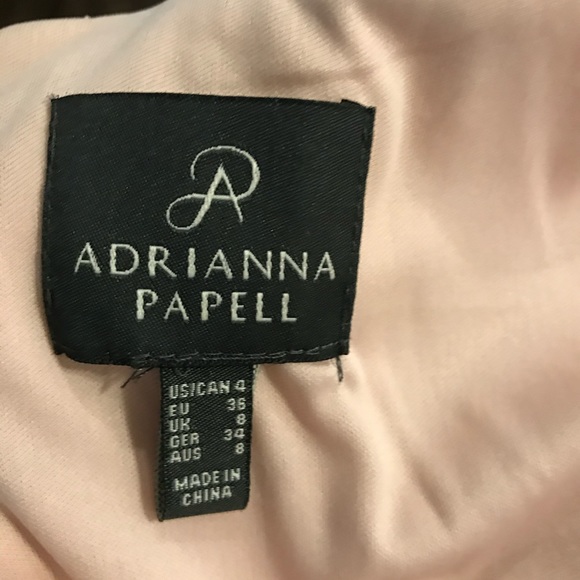 Adrianna Papell one shoulder dress - Women’s Size 4 - Picture 8 of 11